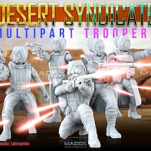 5 Pyke Syndicate troop Star Wars Legion Shatterpoint compatible War Bear