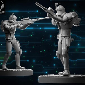 Crosshair-proxy: met star wars rpg legion shatterpoint compatibel met warblade
