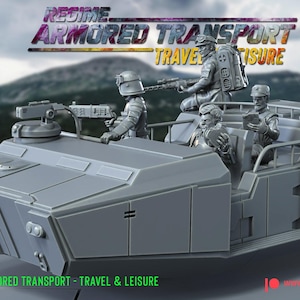 Regime (Imperial) Armored Transport Star Wars Legion RPG Shatterpoint compatible WarBear