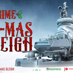 Guerra de trineos navideña imperial, legión, juego de rol, compatible con Shatterpoint, Warbear