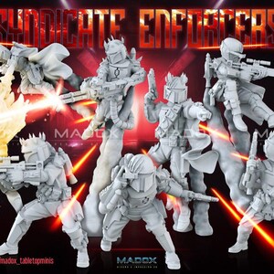 10 mandalorian commandos star wars legion rpg shatterpoint compatible war bear