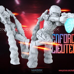 Lieutenant mandalorien Rook, jeu de rôle Star Wars Legion Shatterpoint compatible avec l'ours de guerre