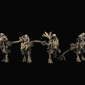 4 Twilek Fire Chicken Rider Star Wars RPG Legion Shatterpoint compatible WarBear