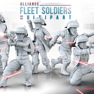 10 rebellflottans trupper Star Wars Legion RPG Shatterpoint-kompatibel krig Björn