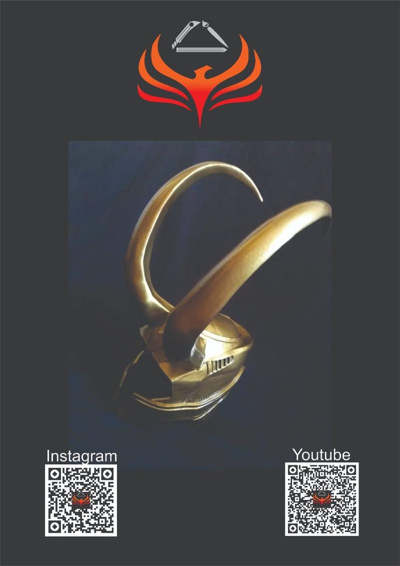 Loki Helmet Pattern Printable PDF Pattern for Loki's Helmet – Avengers (movie) - Etsy