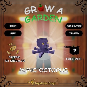 Mimic Octopus | Roblox | Grow a Garden | Cheap | Fast Delivery