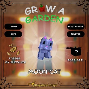 Moon Cat | Roblox | Grow a Garden | Cheap | Fast Delivery
