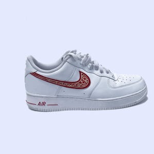 Custom Queen of Hearts Nike Air Force 1