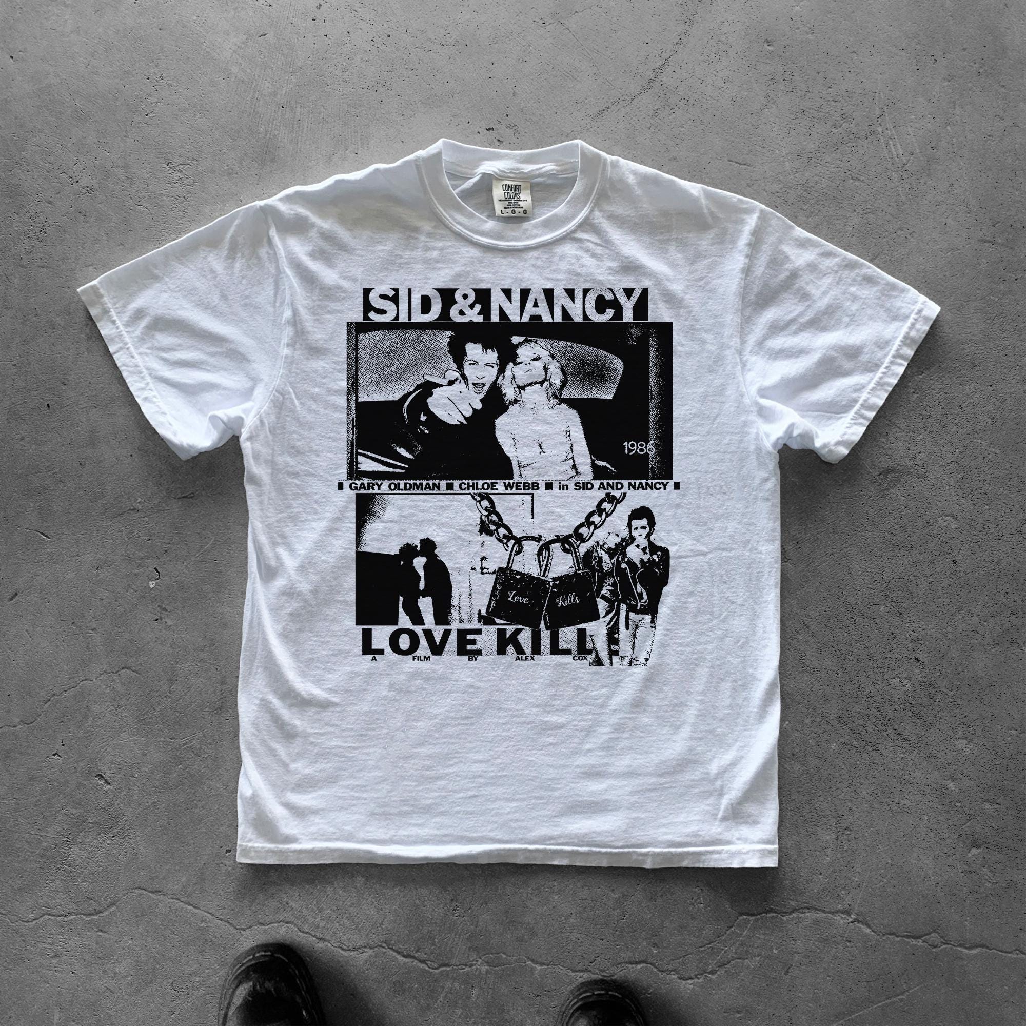 シドアンドナンシー　Tシャツ ピンク 00s シドアンドナンシー Tシャツ シドヴィシャス 蛍光ピンク パンク