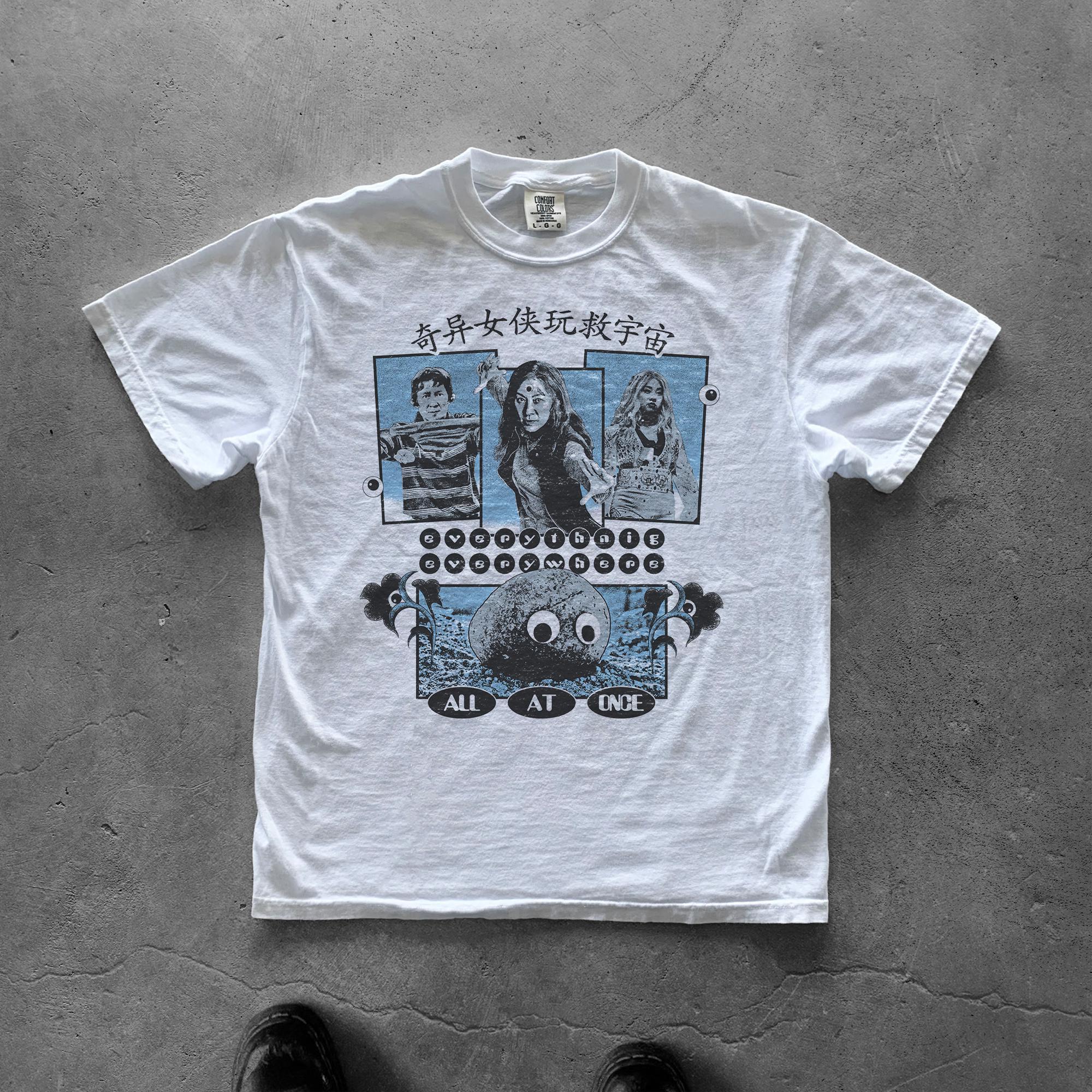 everything everywhere all at once Tシャツ Everything Everywhere All at Once Tee – HOMEWARD BOUND CO