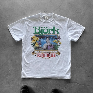 Bjork Vintage Tee: Icelandic Electronic Queen Fanart