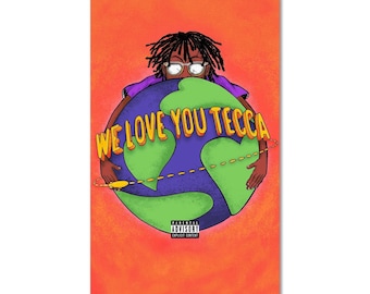 We Love You Tecca 2 | Lil Tecca | Album Cover Poster - Etsy