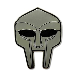 MF DOOM Mask Hat Pin