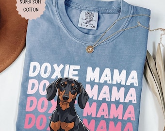 Daschund Shirt, Weiner Dog Dachshund Shirt, Vintage Dog shirt, Daschund gifts, Comfort colors dog tshirt, Dog lover gift, Weenie Dog Tee
