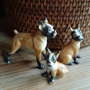boxer dog figurines collectables