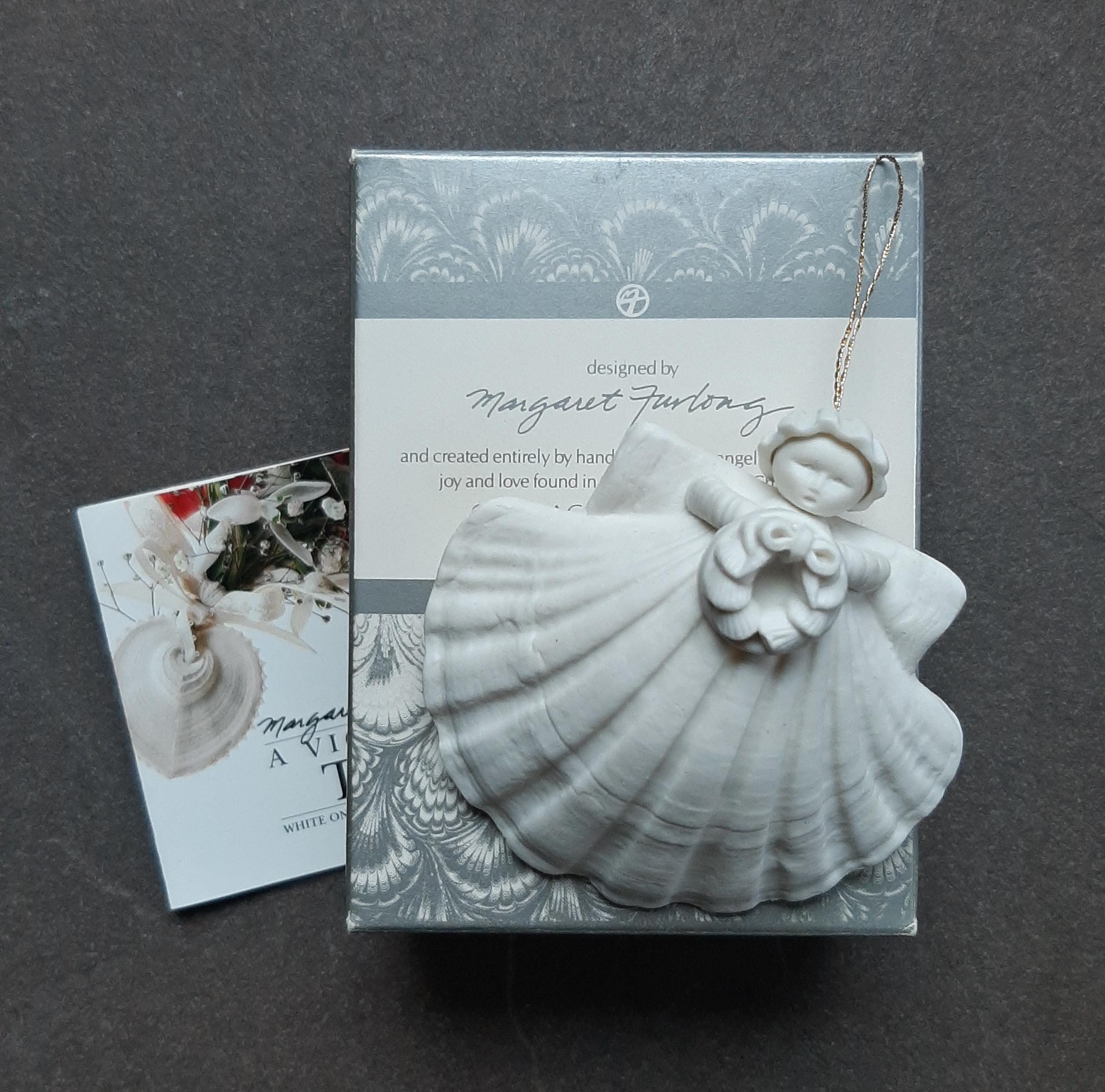 Porcelain Margaret Furlong Angel Ornaments - Etsy