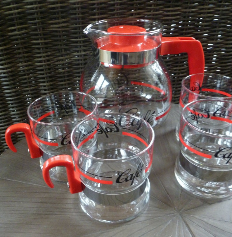 Coffee or Tea Set. Coffee Pot Teapot & Cups. Made in Holland. Etsy