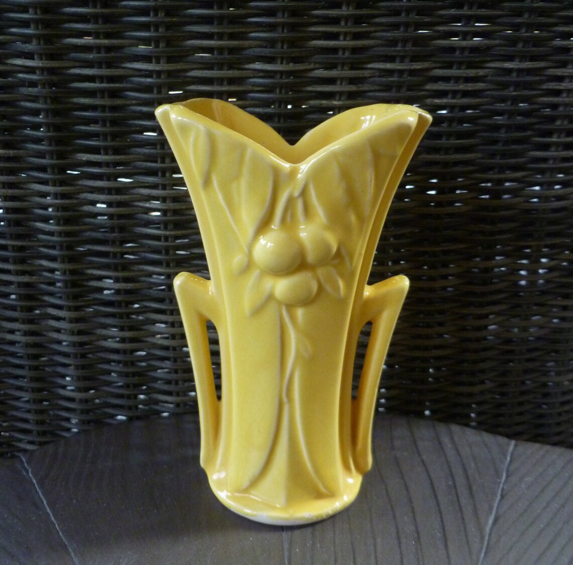 Pottery Barn Yellow Vase at David Ducharme blog