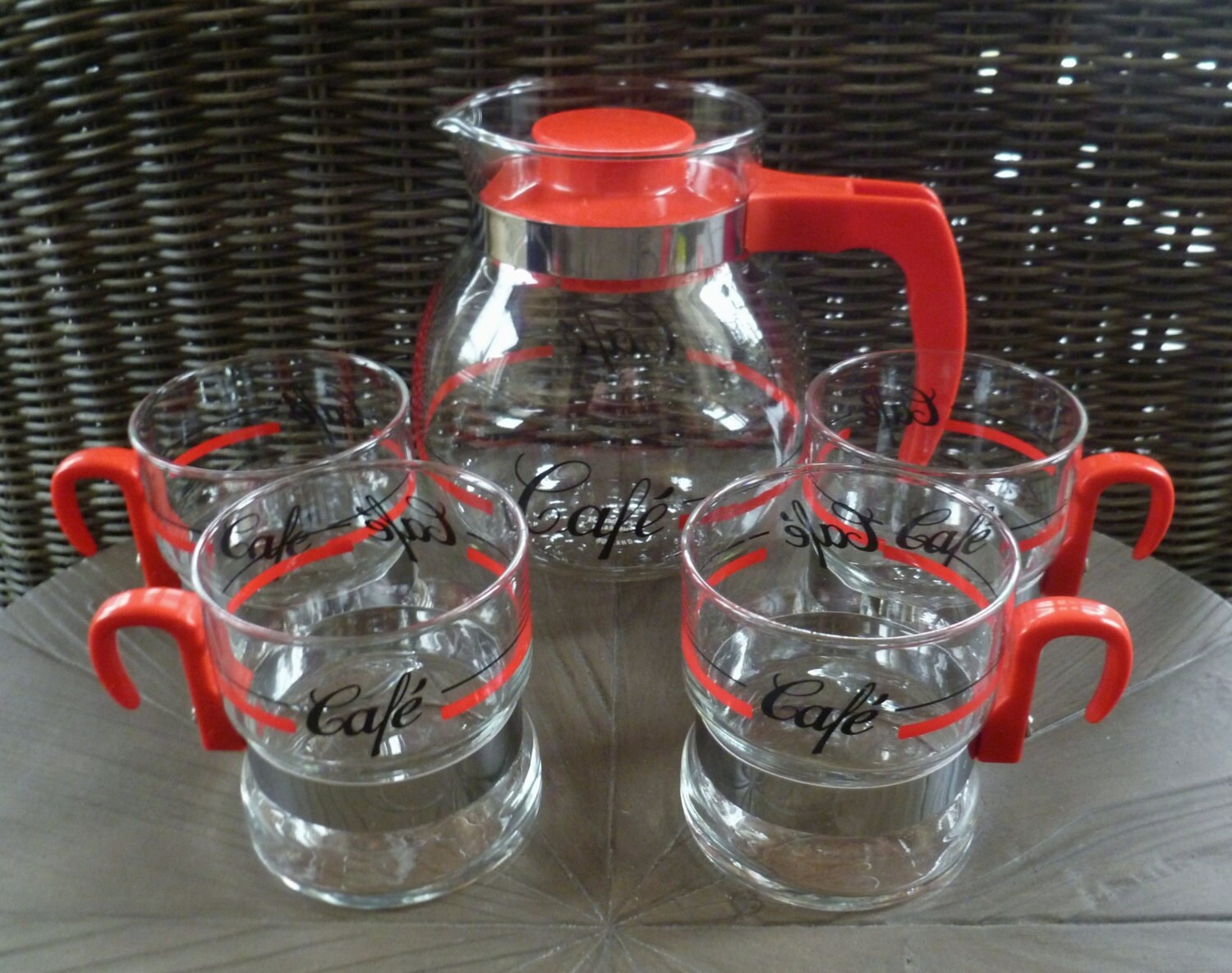 Coffee or Tea Set. Coffee Pot Teapot & Cups. Made in Holland. Etsy