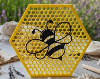 Large Bee Raft - 12-Inch Hexagon