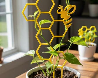 Bee and Honeycomb Plant Trellis