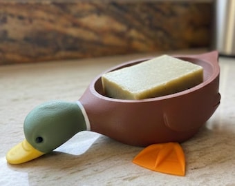 Mallard Duck Self-Draining Soap Holder