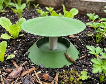 Eco-Friendly Slug and Roly Poly Trap | 3D Printed Garden Pest Control | Non-Toxic Snail Catcher for Raised Beds