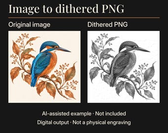 ColorMatch Studio: Offline Image Prep for Engraving, Dither & Grayscale PNG Editor for Mac Chrome or Windows 11 Edge