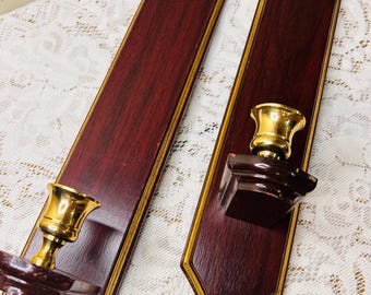 Vintage Homco Wall Sconces