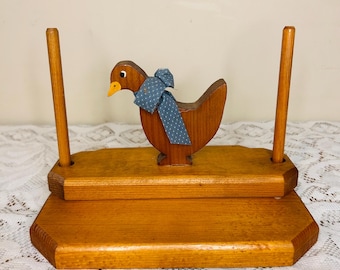 Vintage Goose Napkin Holder