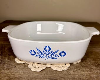 ヴィンテージ コーニングウェア ブルー コーンフラワー 6カップ