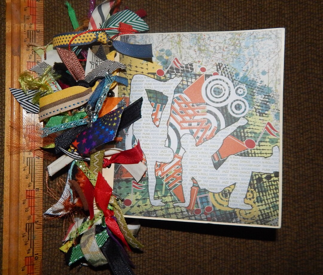 Mini Hip Hop Dance Scrapbook Album Handmade Unisex Street Dancing