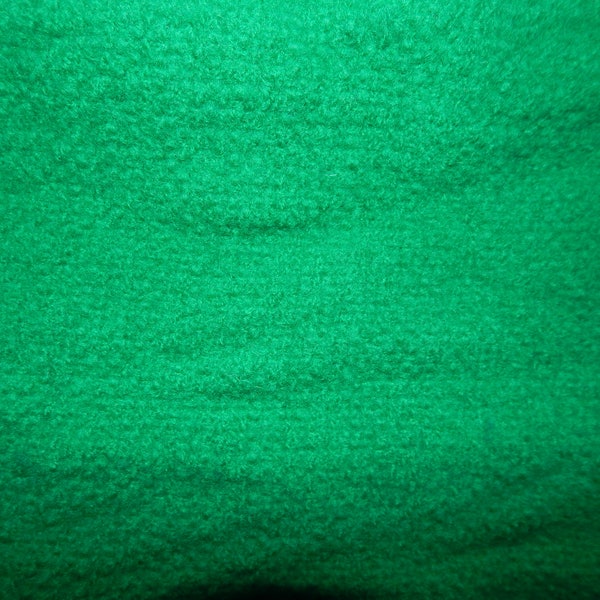 felted wool green boucle fabric 9 in X 9 in needle craft supply felt penny rug making primitive craft supply quilt crafting quilting