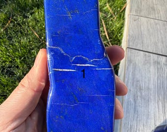 Koningsblauwe lapis lazuli vrije vorm - aan jou de keuze
