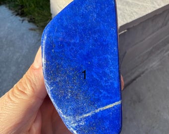 Koningsblauwe lapis lazuli vrije vorm - aan jou de keuze