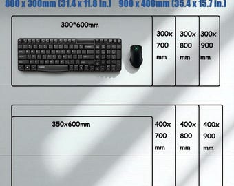 Personalisiertes Kawaii Mauspad - Rosa Anime Schreibtischmatte 4 mm - DIY personalisierte Spielmatte für Laptop, Gamer, Büro oder Geschenk