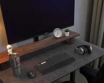 Wool Felt Desk Mat Large Mouse Pad Non-Slip Keyboard Pad Office Computer Table Protector Gaming Desk Accessory