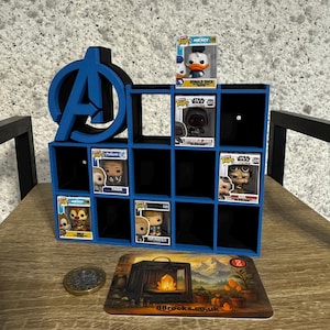 Shelf for 16 Bitty Pop AVNGRS Edition