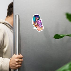 Skeleton Girl Magnet