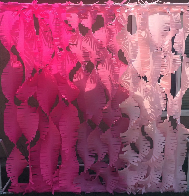 Large Fringe Crepe Paper Streamers Etsy