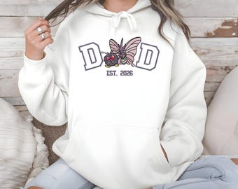 DAD EST Venamoth Stickdatei, Anime Vatertagsgeschenk, Geburtstagsgeschenk für Papa,8size