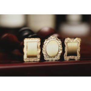 Wax Seal Stamp, Photo frame series Copper Head Envelope Seal Stamp,European style relief seal，Wedding Stamp,Personalized Stamp