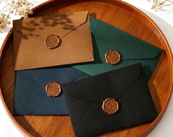 Linen Envelope Paper Series,Black Envelope,High Quality Stationery,White Envelope,Wedding invitation envelope, party invitation envelope