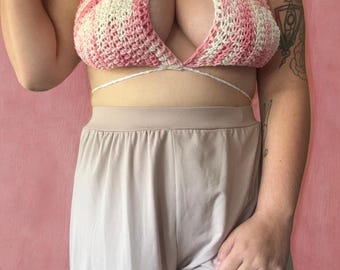 The Painted Lady Bikini Top (PATTERN)