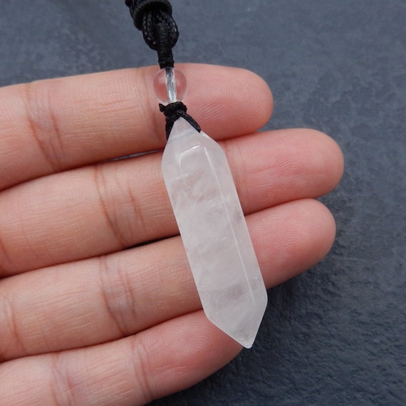 Hot Sale Natural White Quartz Necklace,healing Crystal