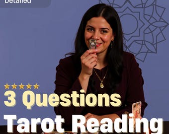 3 Questions Tarot Reading, Same Hour Tarot Reading, Honest Tarot Reading, Psychic Reading, Fortune Teller Reading, Tarot Cards Reading