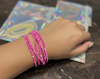 Colorful Rice Bead Bracelet 4pk