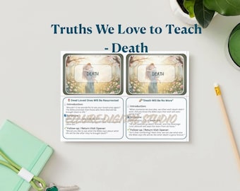 JW Ministry Flashcards | Kids & Publisher Bible Teaching Aids | Death