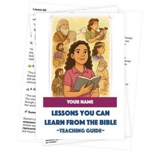 JW Family Worship Workbook: Bible Study Guide (PDF & ePub) Customizable Cover