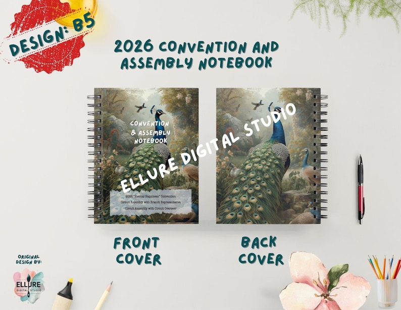 2026 JW Convention & Assembly Notebook Printable – 3-in-1 | Eternal ...